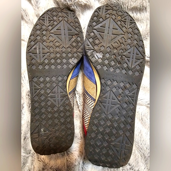 Antonio Melani Suede Leather Sneakers - Picture 4 of 5